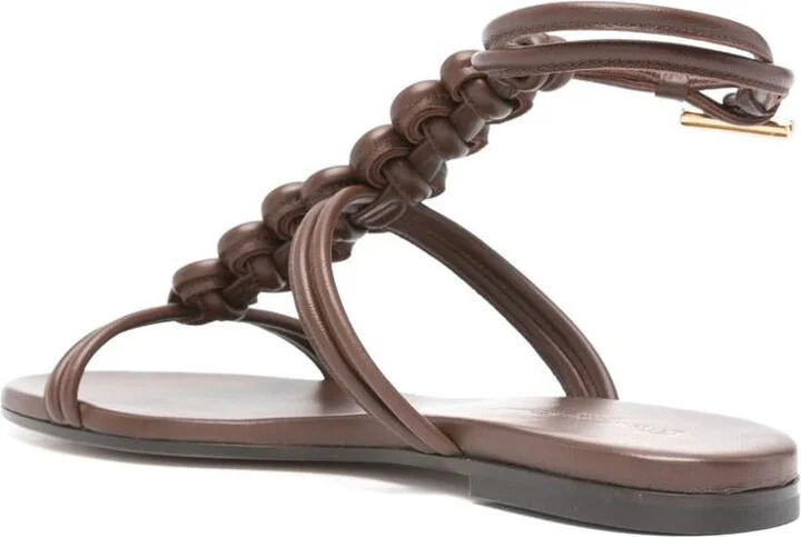 Gianvito Rossi Capua Leather Sandals - Image 3