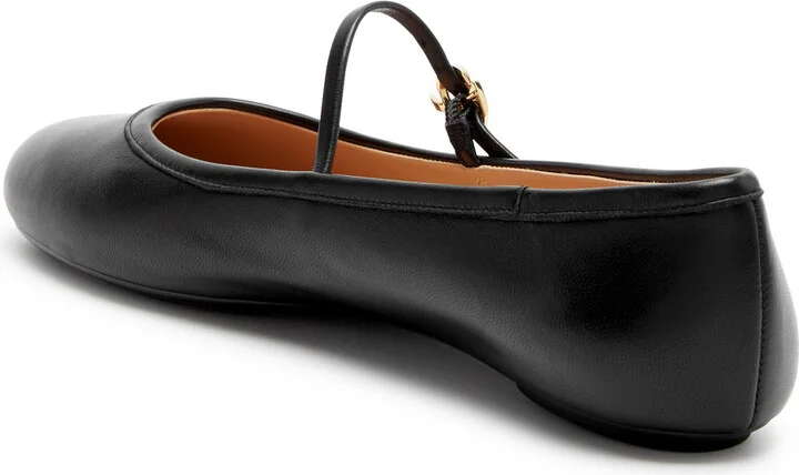 Gianvito Rossi Carla 05 Leather Ballet Flats - Image 2
