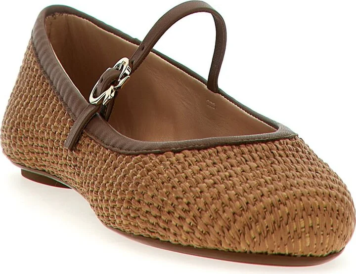 Gianvito Rossi 'Carla' Ballet Flats - Image 2