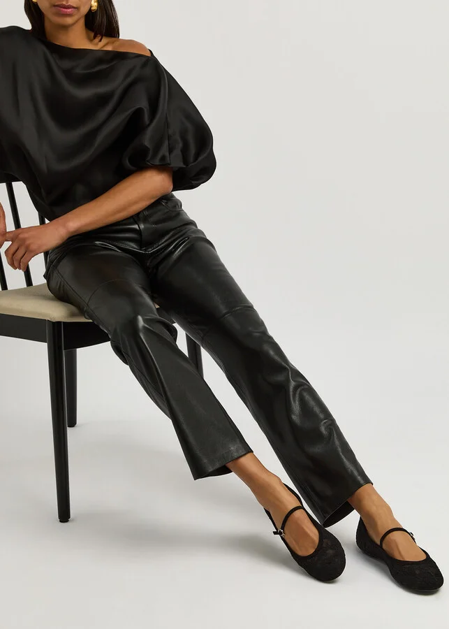 Gianvito Rossi Carla Lace Ballet Flats - Image 5