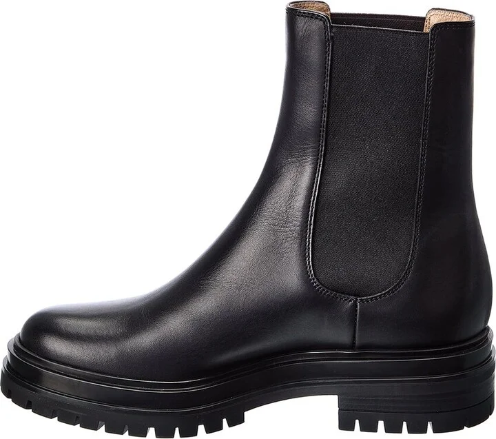 Gianvito Rossi Chester Leather Boot - Image 2