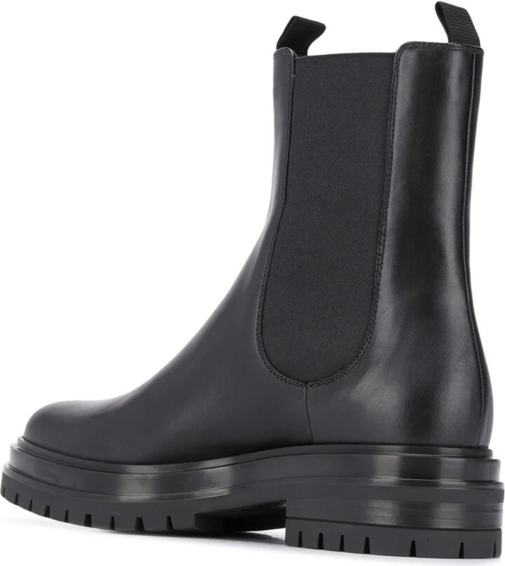 Gianvito Rossi Chester Leather Boots - Image 2