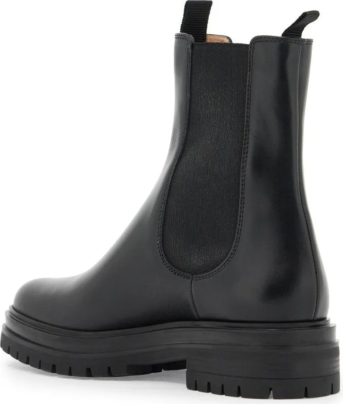 Gianvito Rossi Chester Leather Boots - Image 3
