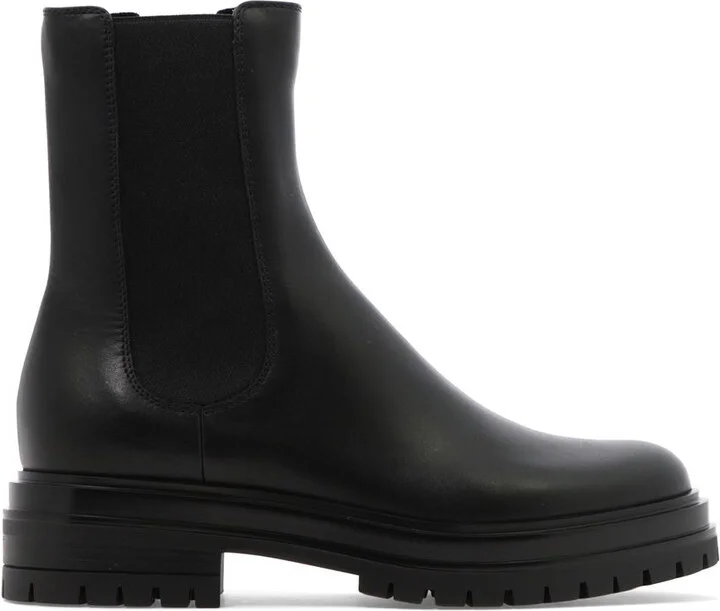 Gianvito Rossi Chester Leather Boots