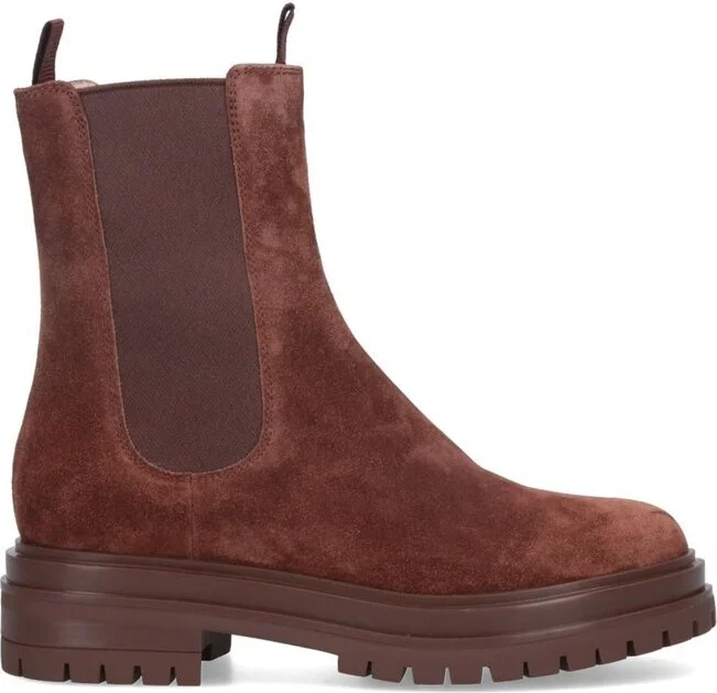Gianvito Rossi Chester Round Toe Ankle Boots