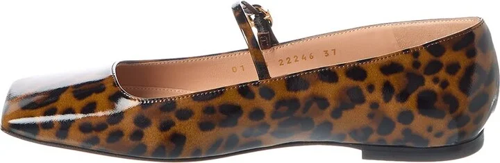 Gianvito Rossi Christina Leather Flat - Image 2