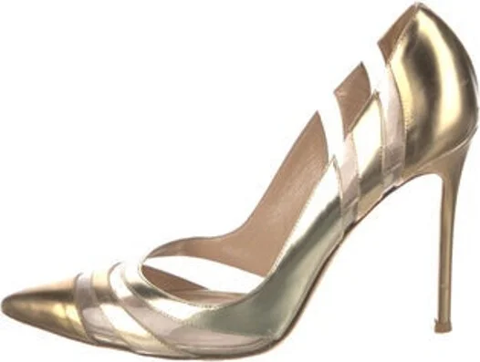 Clear, Gold, Metallic