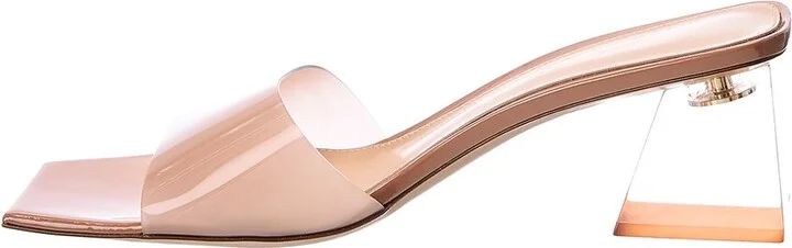 Gianvito Rossi Cosmic 55 Vinyl Sandal - Image 2