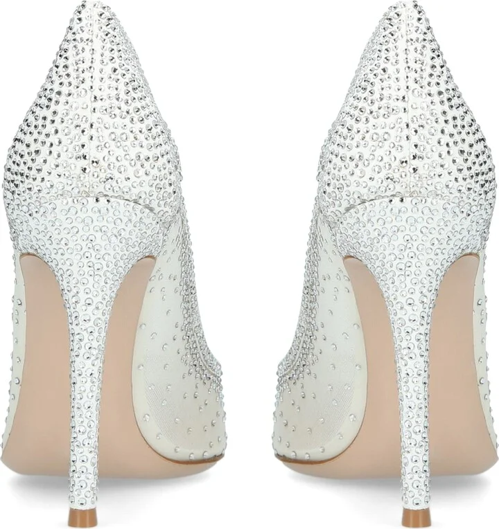 Gianvito Rossi Crystal-Embellished Rania Pumps 105 - Image 2
