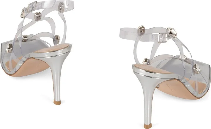 Gianvito Rossi Crystal Fever Heeled Sandals - Image 4