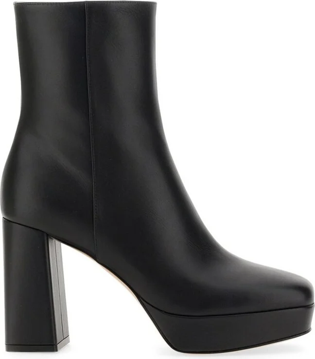 Gianvito Rossi Daisen Heel Ankle Boots