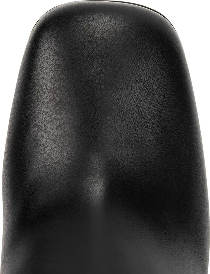 Gianvito Rossi Daisen Vitello 95 Leather Ankle Boots - Image 4