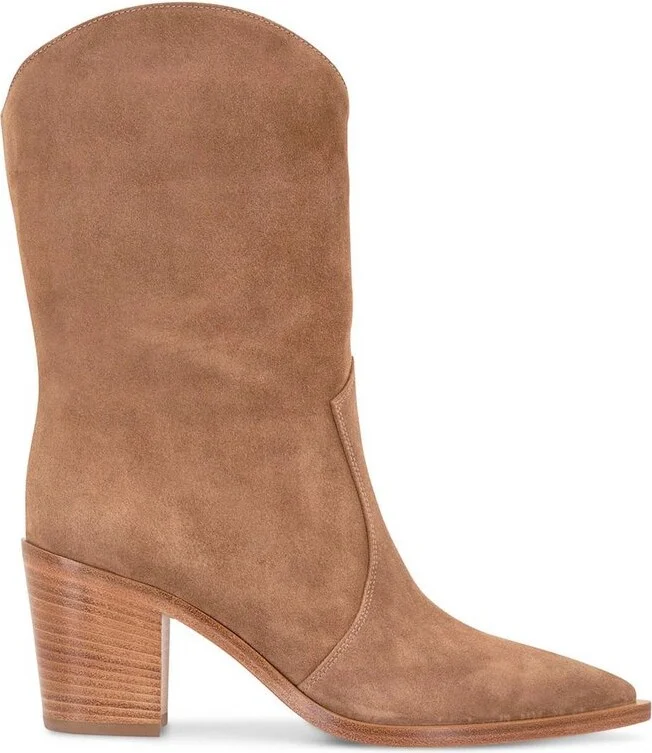 Gianvito Rossi Denver Pointed-Toe Boots