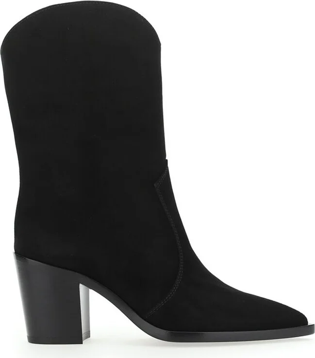 Gianvito Rossi Denver Pointed-Toe Boots