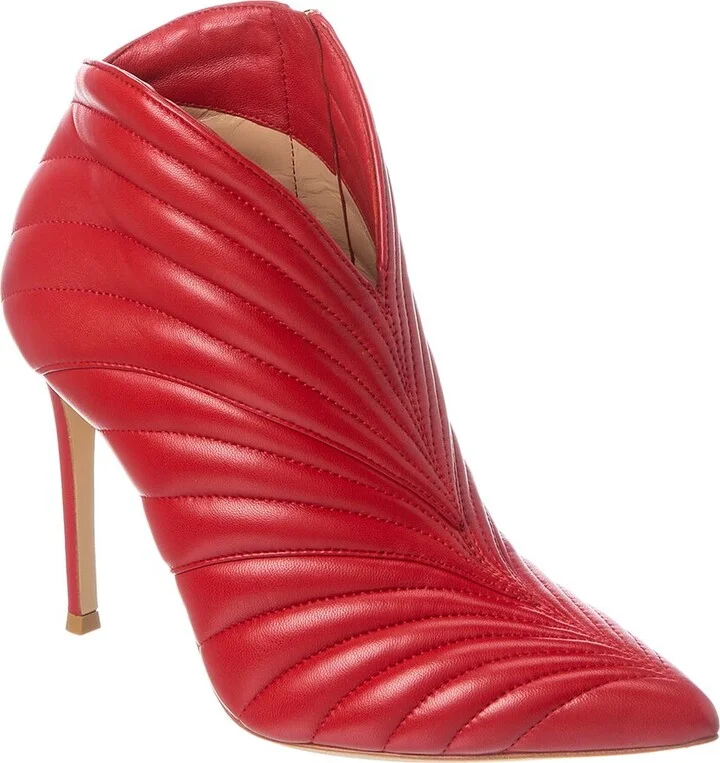 Gianvito Rossi Eiko 105 Leather Bootie