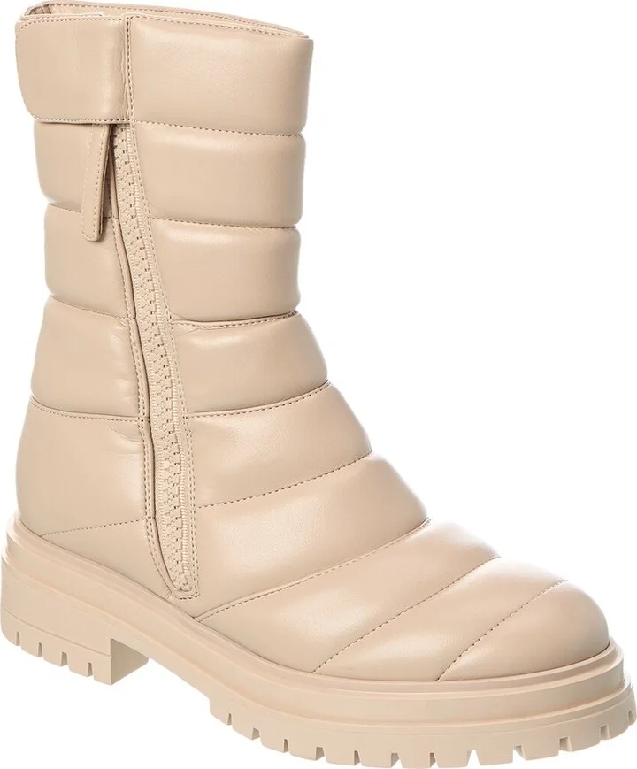 Gianvito Rossi Eiko 20 Leather Combat Boot
