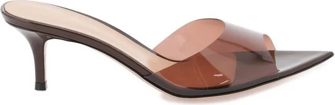 Gianvito Rossi Elle Pointed-Toe Mules