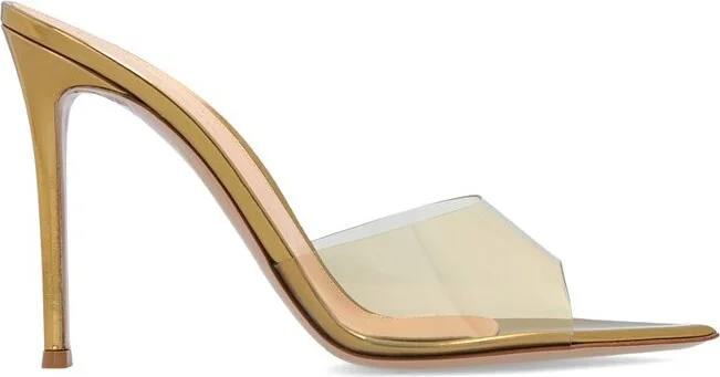 Gianvito Rossi Elle Pointed Toe Slip-On Mules