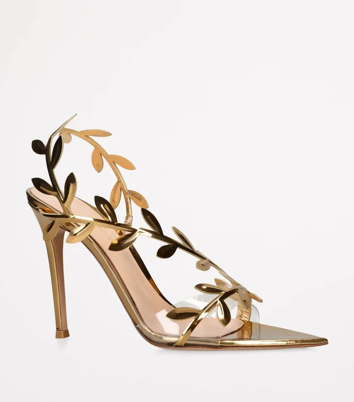 Gianvito Rossi Embellished Flavia Sandals 105 - Image 3