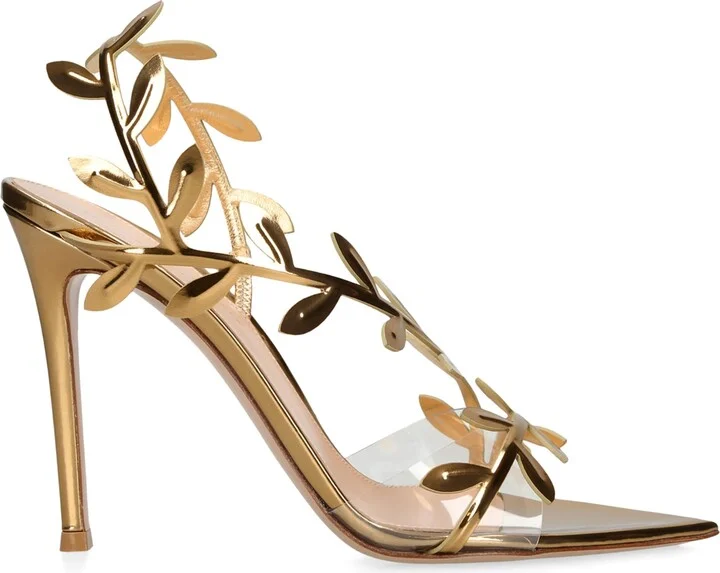Gianvito Rossi Embellished Flavia Sandals 105