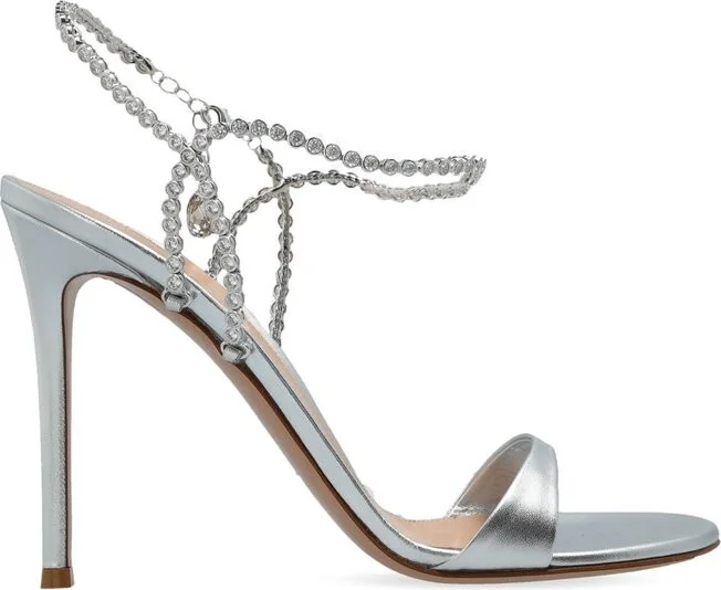 Gianvito Rossi Embellished Heeled Sandals