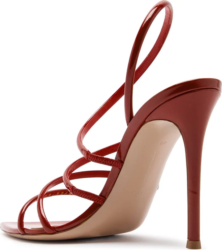 Gianvito Rossi Ettie 105 Patent Leather Sandals - Image 2