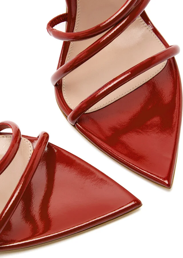 Gianvito Rossi Ettie 105 Patent Leather Sandals - Image 3
