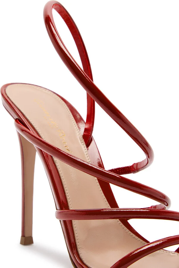Gianvito Rossi Ettie 105 Patent Leather Sandals - Image 4