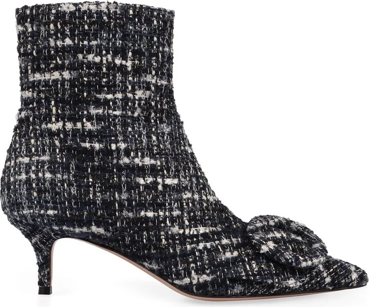 Gianvito Rossi Fabric Ankle Boots - Image 2