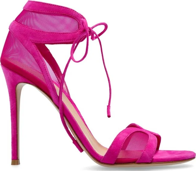 Gianvito Rossi Falene Tie-Fastened Sandals