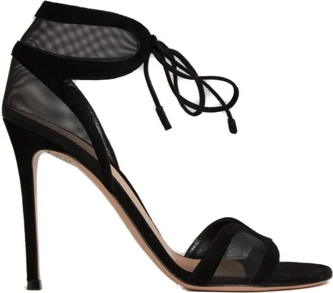 Gianvito Rossi Falene Tie-Fastened Sandals