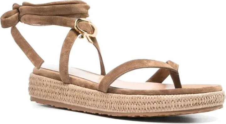 Gianvito Rossi Flat Sandal Shoes - Image 4