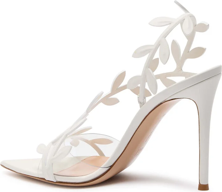 Gianvito Rossi Flavia 105 Embellished Sandals - Image 2