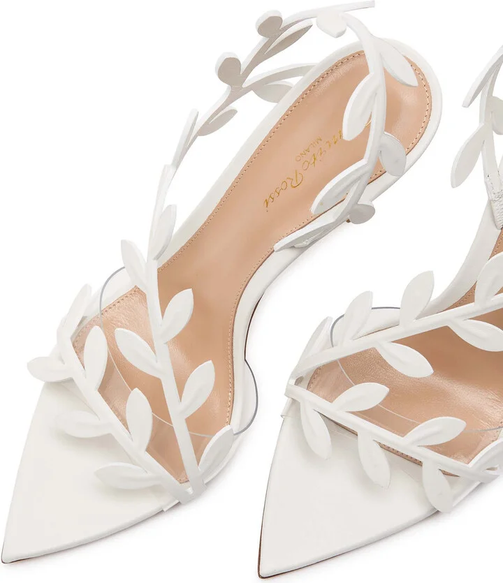 Gianvito Rossi Flavia 105 Embellished Sandals - Image 3