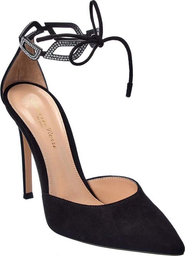 Gianvito Rossi Freya 105 Suede Pump