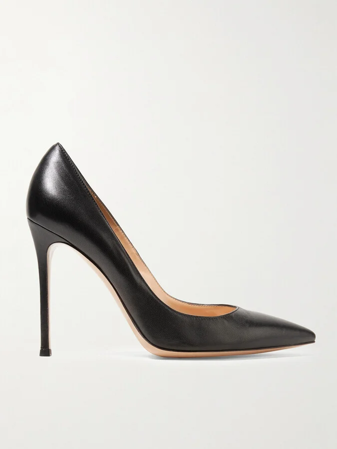 Gianvito Rossi - Gianvito 105 Leather Pumps - Black