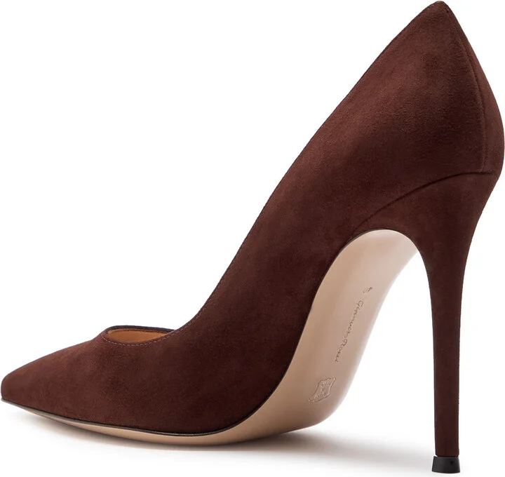 Gianvito Rossi Gianvito 105 Suede Pumps - Image 2