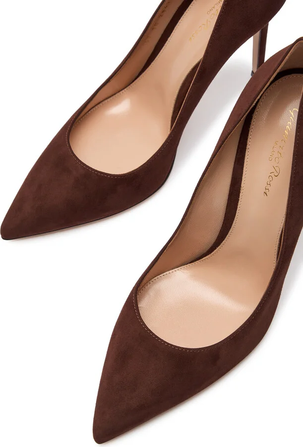 Gianvito Rossi Gianvito 105 Suede Pumps - Image 3