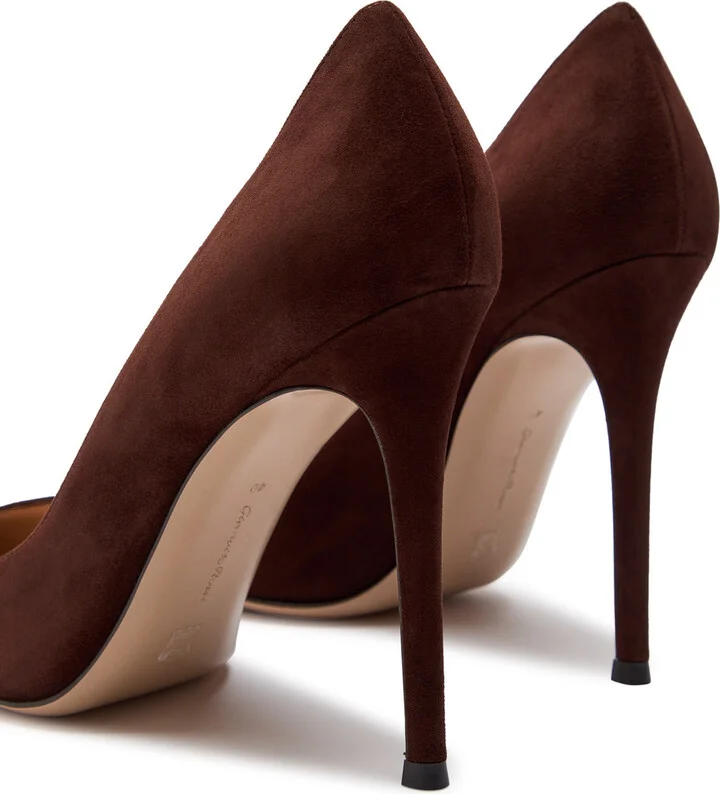 Gianvito Rossi Gianvito 105 Suede Pumps - Image 4