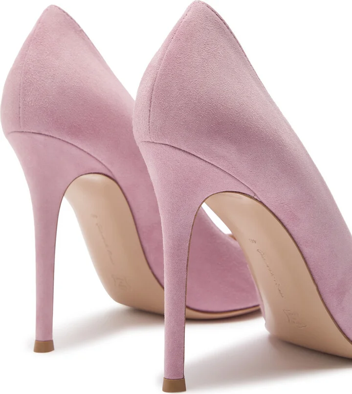 Gianvito Rossi Gianvito 105 Suede Pumps - Image 7