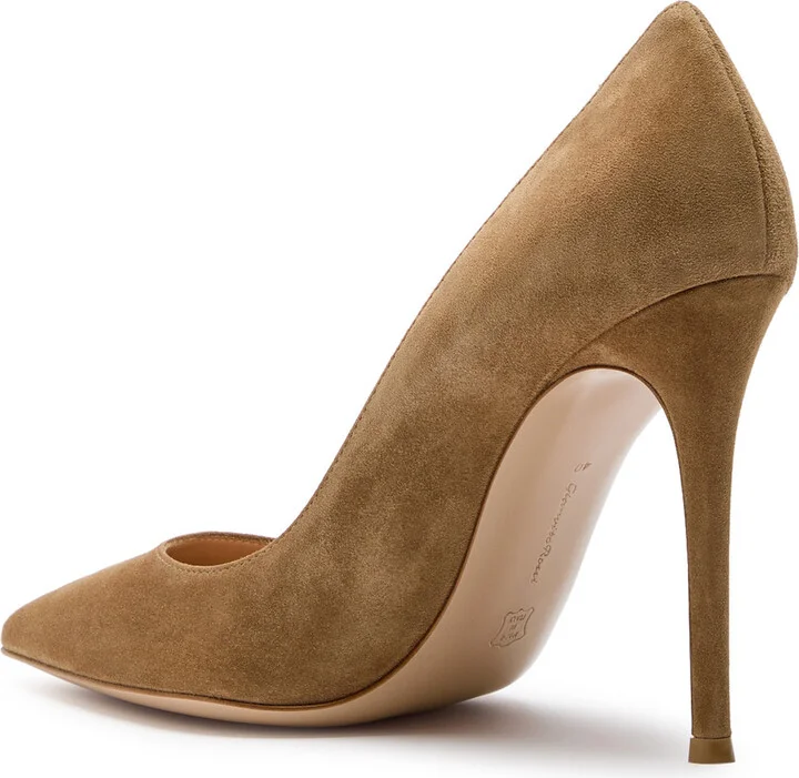 Gianvito Rossi Gianvito 105 Suede Pumps - Image 11