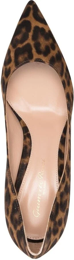 Gianvito Rossi Gianvito 70 Suede Leather Pumps - Image 2