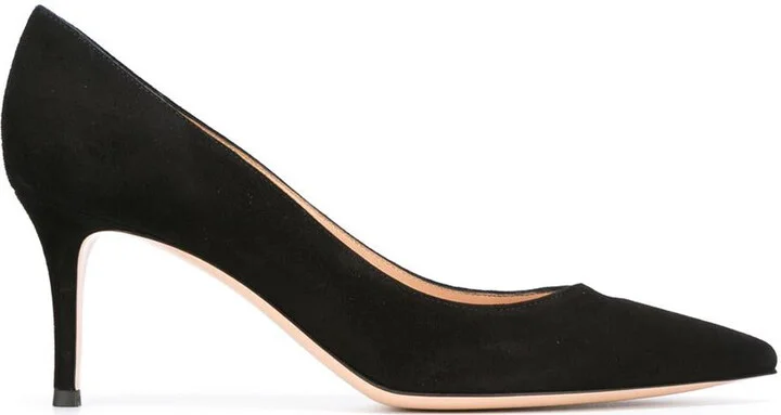Gianvito Rossi Gianvito 70 Suede Leather Pumps