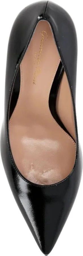 Gianvito Rossi Gianvito 85 Glossy Nappa Leather Pumps Shoes - Image 4