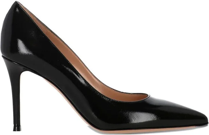Gianvito Rossi Gianvito 85 Glossy Nappa Leather Pumps Shoes