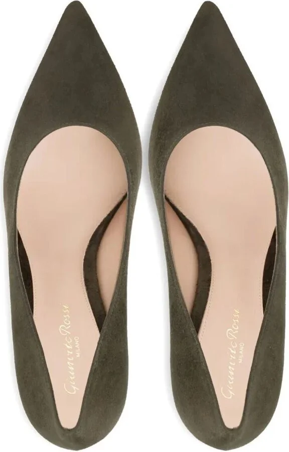 Gianvito Rossi Gianvito 85 Suede Pumps Shoes - Image 3