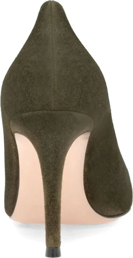 Gianvito Rossi Gianvito 85 Suede Pumps Shoes - Image 4