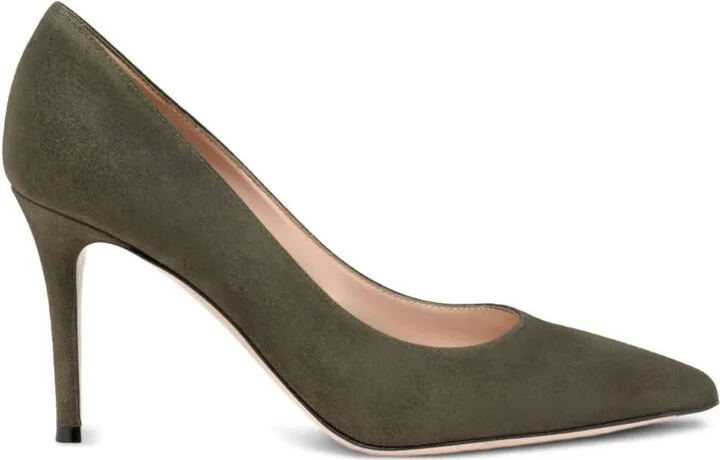 Gianvito Rossi Gianvito 85 Suede Pumps Shoes