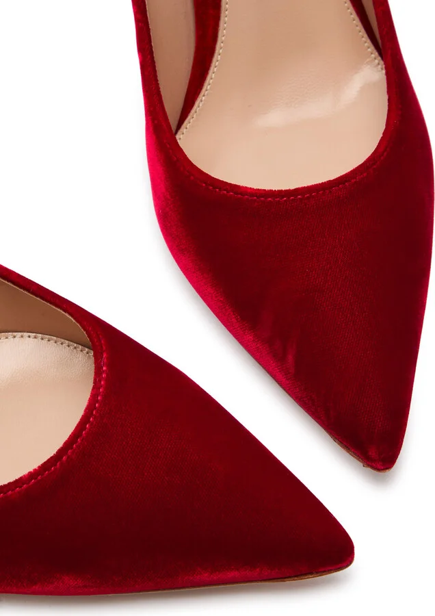 Gianvito Rossi Gianvito 85 Velvet Pumps - Image 3
