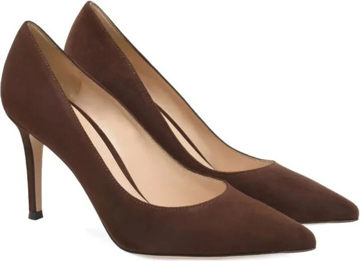 Gianvito Rossi "Gianvito" T.85 Decollete Shoes - Image 3